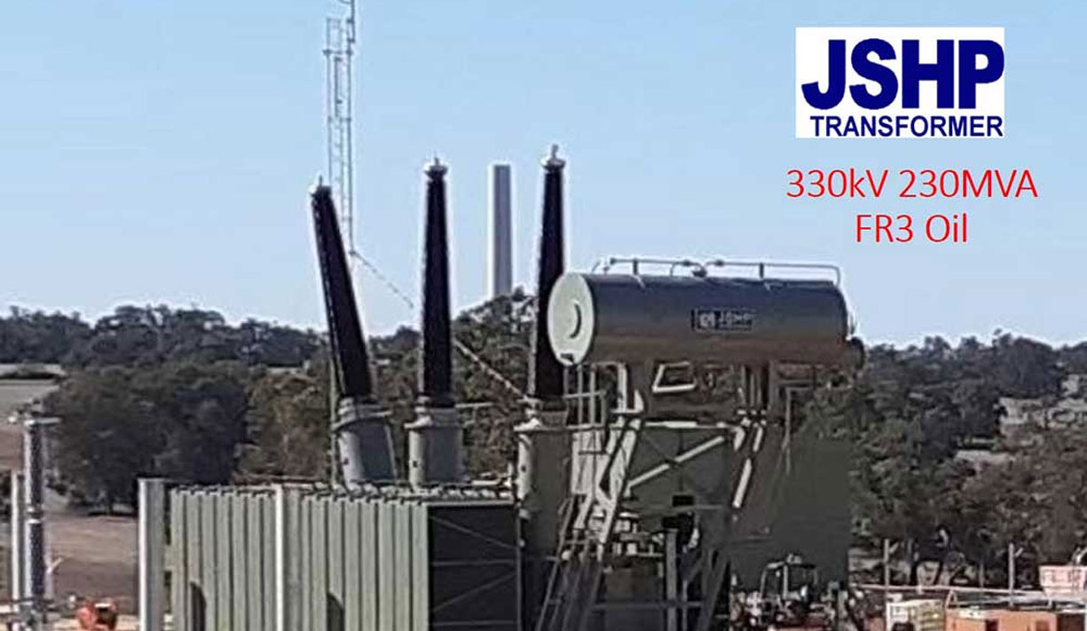 Sept 24, 2020. JSHP delivered 330kV 230MVA FR3 Transformer and Energized Featured Image